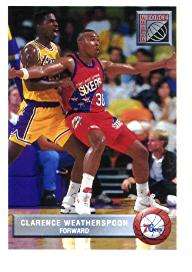 1992 93 Upper Deck McDonalds #49 Clarence Weatherspoon  