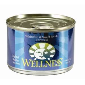  Wellness Whitefish & Sweet Potato Dog Food, 6 oz   24 Pack 