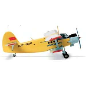  Herpa Wings Aeroflot Agricultural AN 2 Model Airplane 