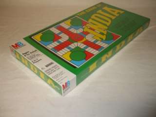 The Game Of India Parcheesi NEW Sealed Milton Bradley 4225 1992  