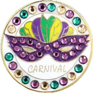   Bella Crystal Collection USA Carnival Hat Clip Set