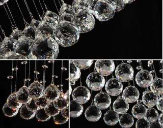 100cm Modern Crystal Ceiling Lighting Light Fixtures Pendant Lamp 