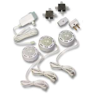    20W Xenon Accent Light Kit, 3/Pack, White