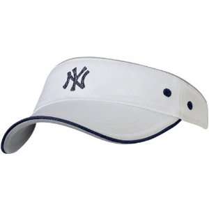  Nike New York Yankees White Ladies Ribbie Visor Sports 