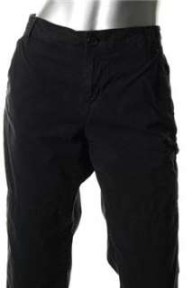 DKNY Jeans NEW Petite Cargo Pants Black BHFO 12P  