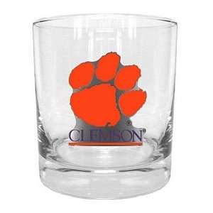  Clemson Tigers NCAA Rocks Glass