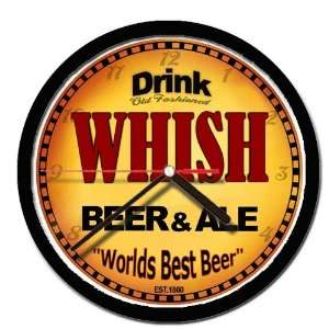  WHISH beer and ale cerveza wall clock 