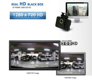 IONE 300HD 8GB Vehicle Video Car Black Box Drive GPS Recorder  
