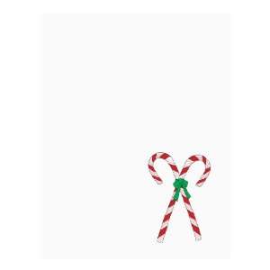  Candy Cane Holiday Cards   25 Cards and Envelopes Health 
