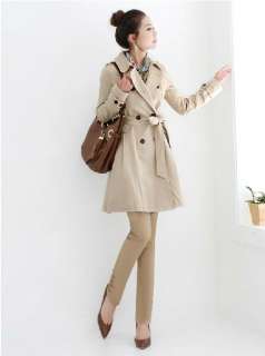 Fashion Korea Style Women Casual Coat Autumn Winter Outerwear Lady 
