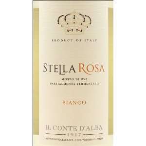   Conte dAlba Stella Rosa Bianco Italy NV 750ml Grocery & Gourmet Food
