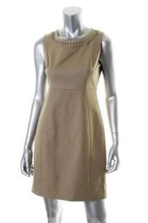 Elie Tahari NEW Beige Career Dress Stretch Sale 2  