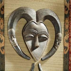    Xoticbrands 14 Exotic African Tribal Wall Mask