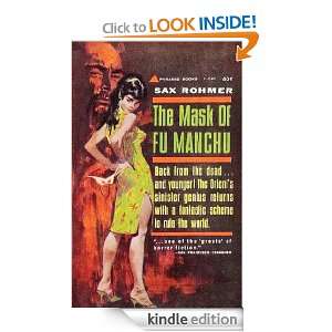 The Mask of Fu Manchu Sax Rohmer  Kindle Store