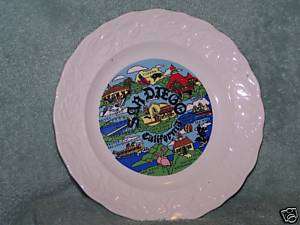 Collectibles Collectors Plate San Diego California Sea World Ceramic 