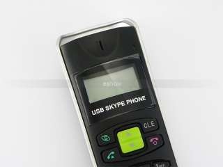 LCD USB Internet Phone Telephone Handset for Skype VOIP  
