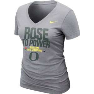  Oregon Ducks Womens Nike 2012 BCS Rose Bowl Champions 