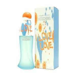  I LOVE LOVE by Moschino EDT SPRAY 1 OZ For Women Beauty