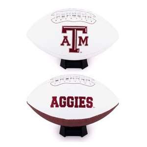  Texas A&M Aggies Full Size Embroidered Football Sports 