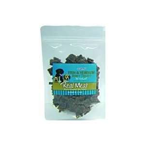  Real Meat Treats 4oz Fish & Venison for Dogs Kitchen 