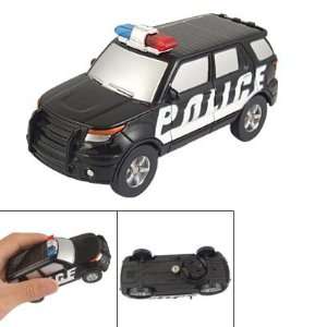  Child Solar Energy Auto Turn Direction Police Car Toy 