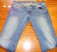 AMERICAN EAGLE WOMENS SIZE 14R JEANS WITH BUTTON POCKETS  