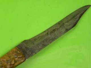 19c England British G Gelston large hunting knife  