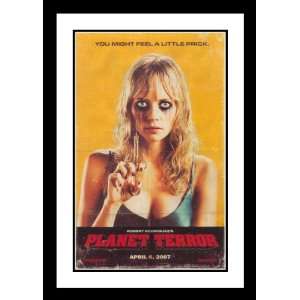  Grindhouse Planet Terror Framed and Double Matted 20x26 