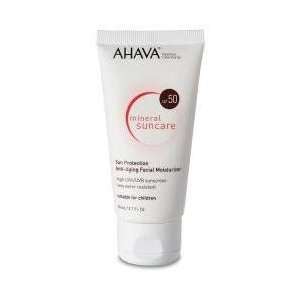   Ahava Sun Protection Anti Aging Facial Moisturizer SPF 50 2.1oz cream