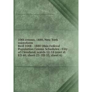   Ohio Federal Population Census Schedules   City of Cleveland, wards 12