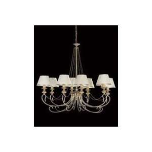  6133 8   Arpeggio Iron Chandelier   Chandeliers