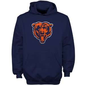  Reebok Chicago Bears Navy Blue Youth Team Logo Hoody 