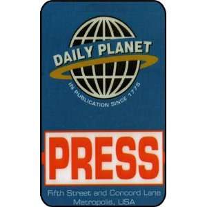  Superman ID Card Daily Planet Press Pass