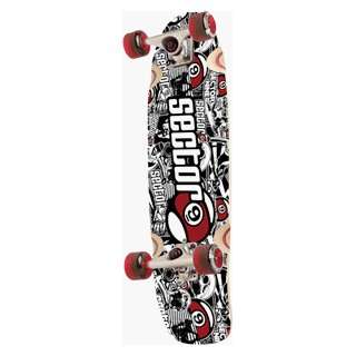  Sector 9 Skateboards Mosh Pit Red Complete 8.6x30 M94 