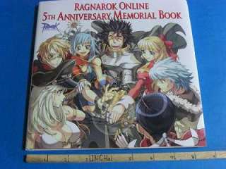 Ragnarok Online 5th Anniversary Memorial Book artbook  