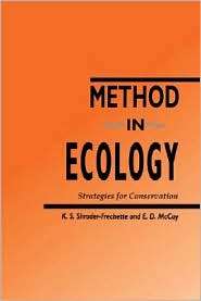 Method in Ecology Strategies for Conservation, (0521418615), Kristin 