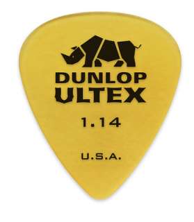 Dunlop Ultex Standard Guitar Picks 1.14mm   6 Pack  