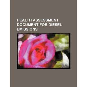   document for diesel emissions (9781234256227) U.S. Government Books