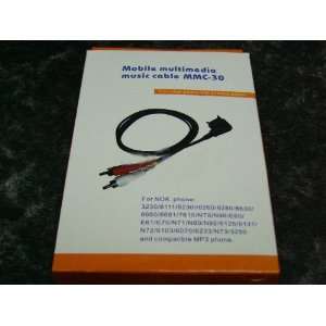  9452D049 Multimedia Audio Cable for Nokia 2125i/2126i 