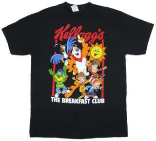 The Breakfast Club   Kelloggs T shirt  