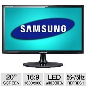  Samsung S20A300B 20 Class Widescreen LED Monitor 