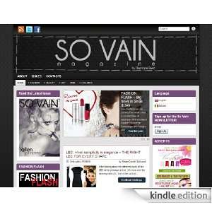 SO VAIN Magazine [Kindle Edition]