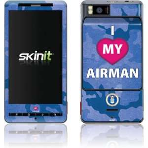  Skinit I Heart My Airman Camo Vinyl Skin for Motorola 