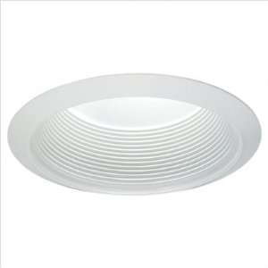   Recessed Housing Baffle Trim with Airtight Gasket in White (Set of 10
