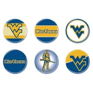 West Virginia Mountaineers Buttons 