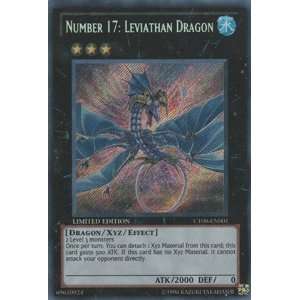  Yu Gi Oh   Number 17 Leviathan Dragon   2011 Collectors 