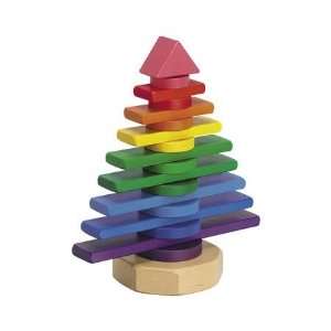  Wesco 5902 Pyramid with Varnished Solid Wood Toys & Games