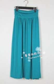 2011 Women Retro stretch cotton Long Skirt Elastic Waistband N03 
