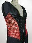 Steampunk / Medieval vest in Brown and Olive Brocade  