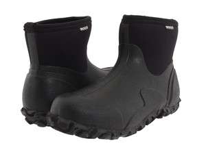 Bogs Classic Short Waterproof Mens Rain Snow Boots Black 71034 All 